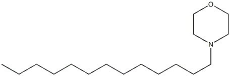 4-Tridecylmorpholine Struktur