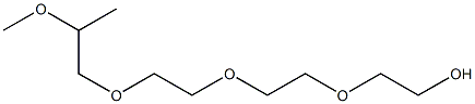 2-[2-[2-(2-Methoxypropoxy)ethoxy]ethoxy]ethanol Struktur