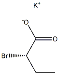 [S,(-)]-2-Bromobutyric acid potassium salt Struktur