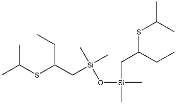 [1-(Isopropylthio)propyl](trimethylsilyl) ether Struktur