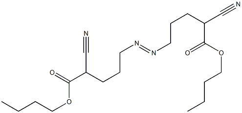 5,5'-Azobis(2-cyanovaleric acid)dibutyl ester Struktur