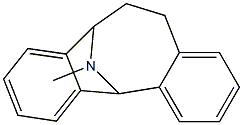 N-Methyl-5,6,7,12-tetrahydrodibenzo[a,d]cycloocten-5,12-imine Struktur