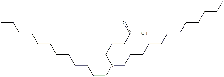 4-(Didodecylamino)butyric acid Struktur