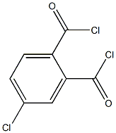 4-Chlorophthalic acid dichloride Struktur