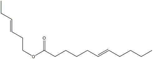 6-Undecenoic acid 3-hexenyl ester Struktur