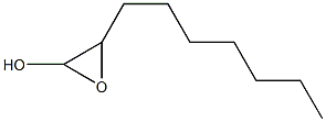 1,2-Epoxynonan-1-ol Struktur