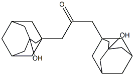 3-Hydroxy-1-adamantyl(methyl) ketone Struktur