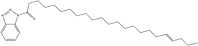 1-(1-Oxo-19-tricosenyl)-1H-benzotriazole Struktur