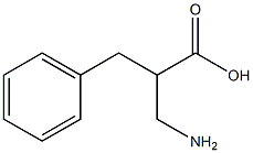 2-(Aminomethyl)-3-phenylpropanoic acid Struktur