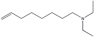 N,N-Diethyl-7-octen-1-amine Struktur