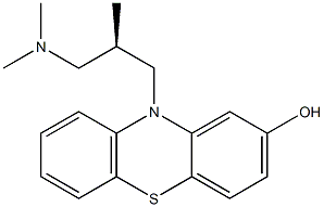 10-[(R)-3-(Dimethylamino)-2-methylpropyl]-10H-phenothiazin-2-ol Struktur