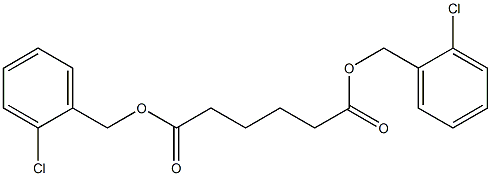 Adipic acid bis(2-chlorobenzyl) ester Struktur