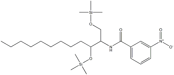 N-[1,3-Bis(trimethylsilyloxy)dodecan-2-yl]-3-nitrobenzamide Struktur