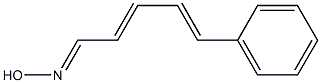 (1E)-5-Phenyl-2,4-pentadienal oxime Struktur