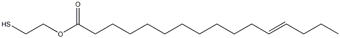 12-Hexadecenoic acid 2-mercaptoethyl ester Struktur