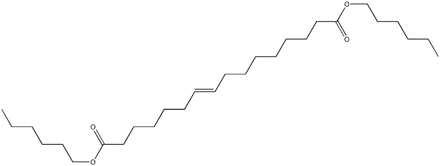 7-Hexadecenedioic acid dihexyl ester Struktur