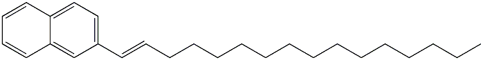 2-(1-Hexadecenyl)naphthalene Struktur