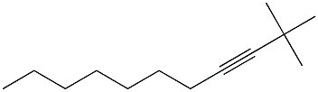 2,2-Dimethyl-3-undecyne Struktur