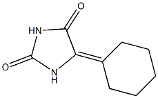 5-Cyclohexylideneimidazolidine-2,4-dione Struktur