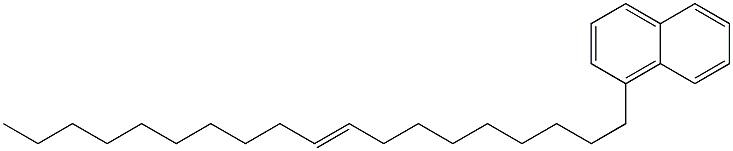 1-(9-Nonadecenyl)naphthalene Struktur