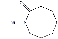 1-Trimethylsilylazacyclooctan-2-one Struktur