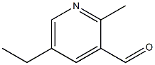 5-Ethyl-2-methylpyridine-3-carbaldehyde Struktur