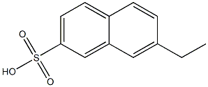 7-Ethyl-2-naphthalenesulfonic acid Struktur