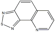 [1,2,5]Thiadiazolo[3,4-h]quinoline Struktur