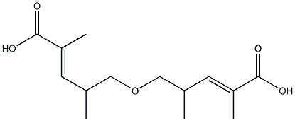 Dimethacrylic acid oxybis(1-methyl-2,1-ethanediyl) ester Struktur