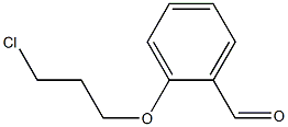 2-[(3-Chloropropyl)oxy]benzaldehyde Struktur