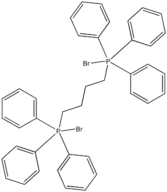 1,4-Bis(triphenylbromophosphoranyl)butane Struktur