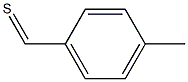 4-Methylbenzenemethanethione Struktur