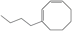 1-Butyl-1,3-cyclooctadiene Struktur