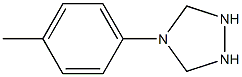 4-(4-Methylphenyl)-1,2,4-triazolidine Struktur