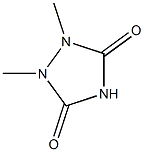 1,2-Dimethyl-1,2,4-triazolidine-3,5-dione Struktur