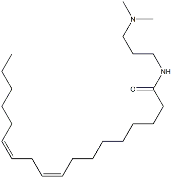 (9Z,12Z)-N-[3-(Dimethylamino)propyl]octadeca-9,12-dienamide Struktur