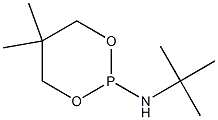 2-(tert-Butylamino)-5,5-dimethyl-1,3,2-dioxaphosphorinane Struktur