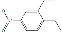 3,4-Diethyl-1-nitrobenzene Structure