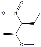 (2S,3S)-2-Methoxy-3-nitropentane Struktur