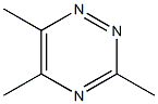 3,5,6-Trimethyl-1,2,4-triazine Struktur