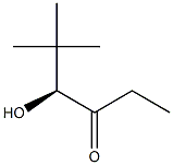 [S,(+)]-4-Hydroxy-5,5-dimethyl-3-hexanone Struktur