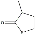 3-Methyltetrahydrothiophene-2-one Struktur