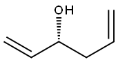 [R,(-)]-1,5-Hexadiene-3-ol Struktur