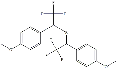 p-Methoxyphenyl(2,2,2-trifluoroethyl) sulfide Struktur