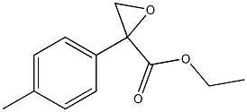 2-(p-Tolyl)oxirane-2-carboxylic acid ethyl ester Struktur