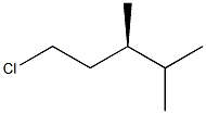 [R,(+)]-1-Chloro-3,4-dimethylpentane Struktur