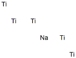 Pentatitanium sodium Struktur