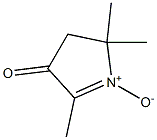 2,5,5-Trimethyl-3-oxo-1-pyrroline 1-oxide Struktur