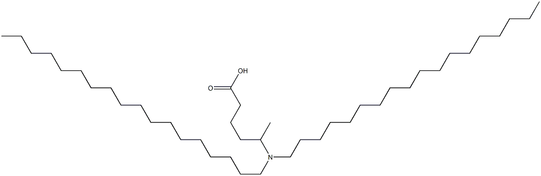 5-(Dioctadecylamino)hexanoic acid Struktur