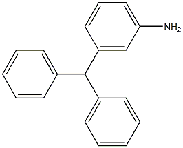 3-(Diphenylmethyl)benzenamine Struktur